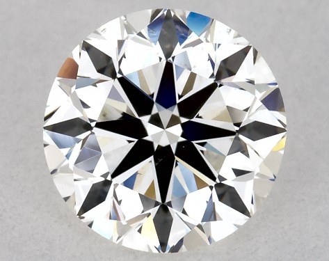 GIA 1.00 Carat H-VS2 Very Good Cut Round Natural Diamond