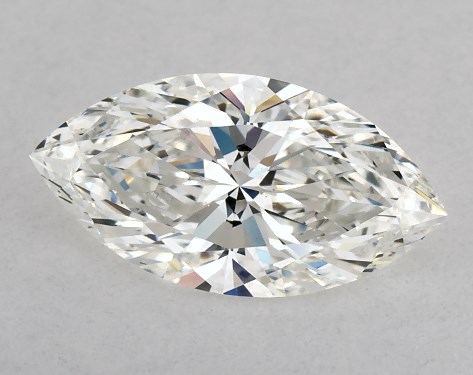GIA 1.01 Carat H-VS2 Very Good Cut Marquise Natural Diamond