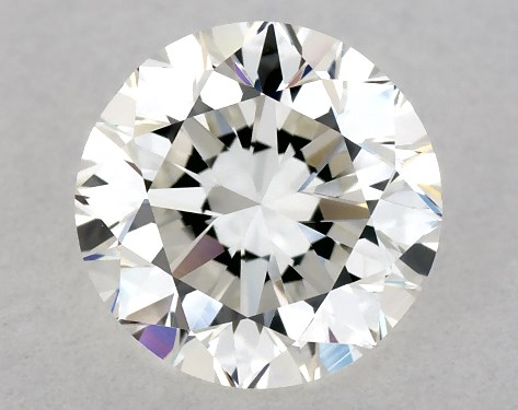 GIA 1.00 Carat H-VS2 Very Good Cut Round Natural Diamond
