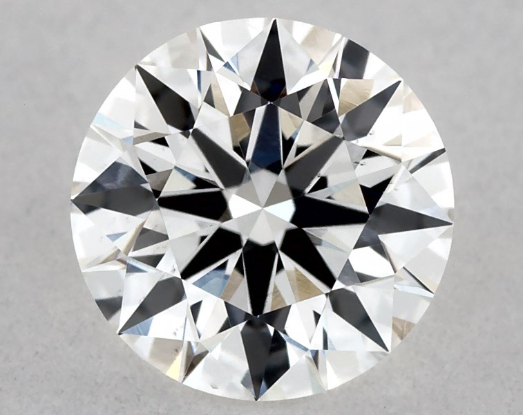0.66 carat round diamond, E VS1