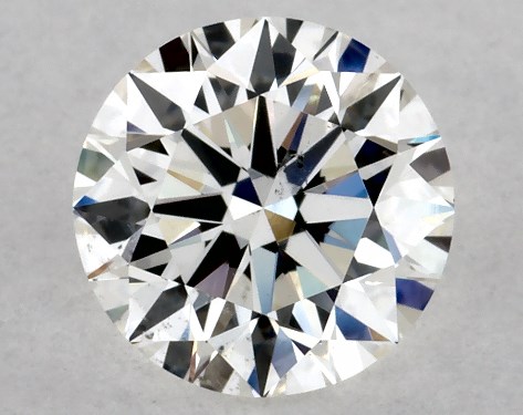 GIA 0.75 Carat H-SI1 Excellent Cut Round Natural Diamond