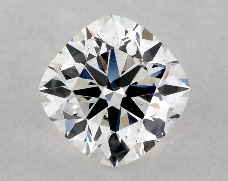 0.67 carat cushion diamond, H SI2
