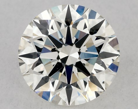 GIA 0.83 Carat I-SI1 Excellent Cut Round Natural Diamond