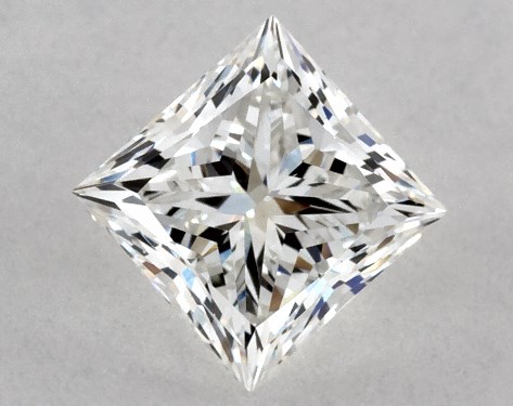 GIA 1.01 Carat H-VS2 Ideal Cut Princess Natural Diamond