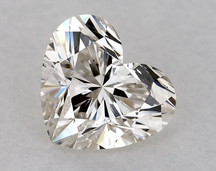 1 carat heart diamond, I SI1