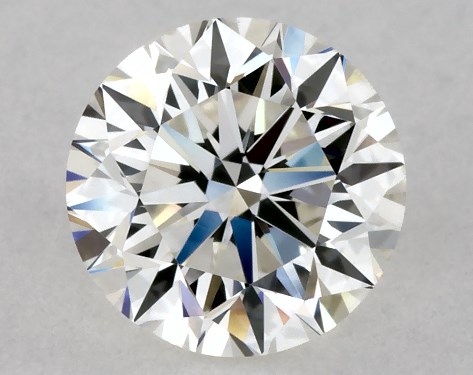 GIA 1.00 Carat H-VS2 Very Good Cut Round Natural Diamond