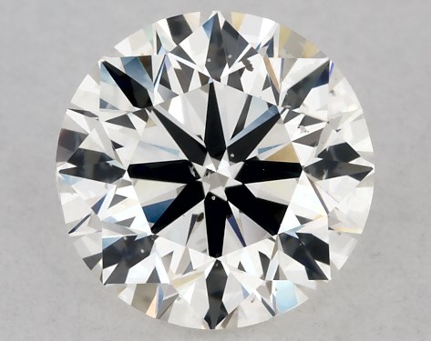 GIA 1.00 Carat I-SI1 Very Good Cut Round Natural Diamond