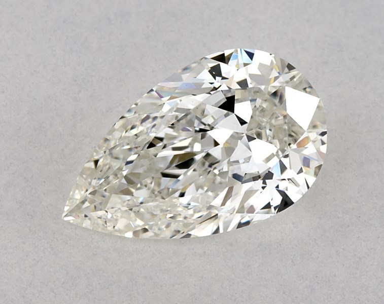 GIA 1.70 Carat G-VS1 Very Good Cut Pear Natural Diamond