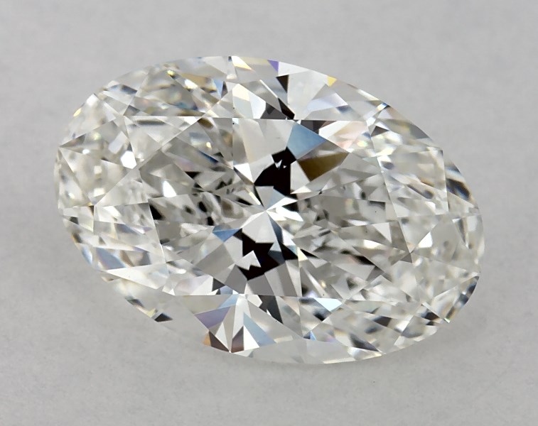 2.41 carat oval diamond, F VS1