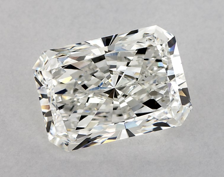 2.9 carat radiant diamond, F VS2