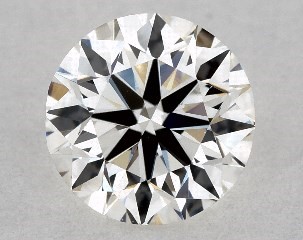 0.51 Carat H-VVS2 Very Good Cut Round Diamond