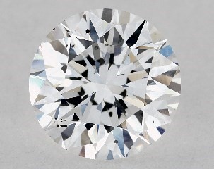 1.01 Carat D-SI1 Very Good Cut Round Diamond
