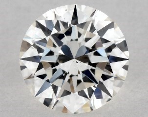 0.52 Carat H-VS2 Excellent Cut Round Diamond